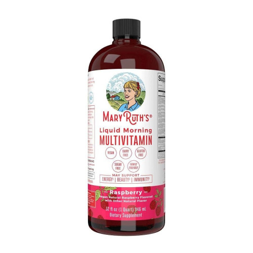 MaryRuth Organics - Multivitamin Raspberry 32 Fl oz