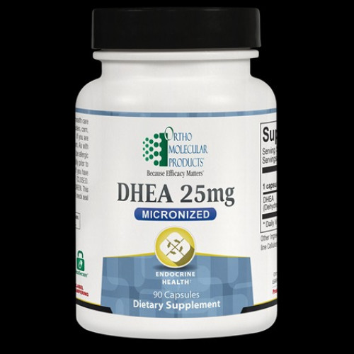 Ortho Molecular, DHEA, 25mg 90ct