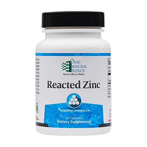 Ortho Molecular, Reacted Zinc, 60ct