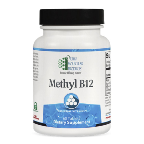 Ortho Molecular, Methyl B12, 60Tabs