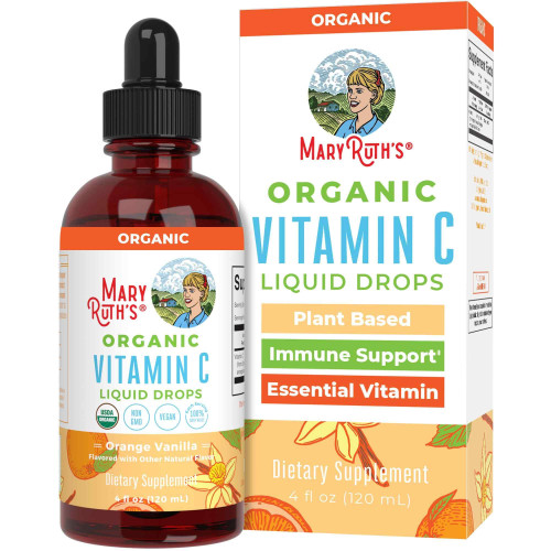 MaryRuth Organics Vitamin C Liquid Drops | 4 Fl Oz