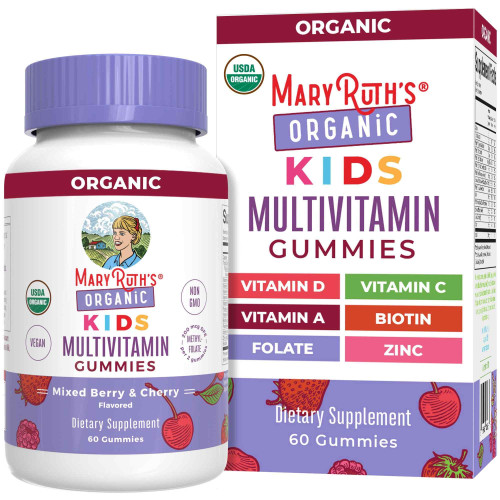 MaryRuth Organics Kids Multivitamin Gummies | 60 Count