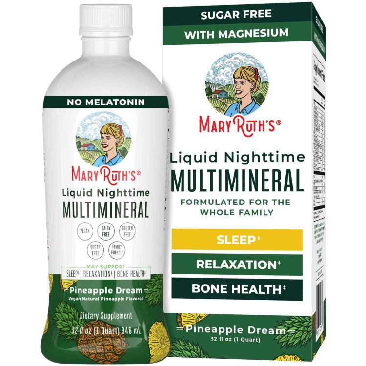 MaryRuth Organics Nighttime Multimineral | 32 Servings