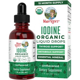 MaryRuth Organics Potassium Iodide Drops | 1 Fl Oz