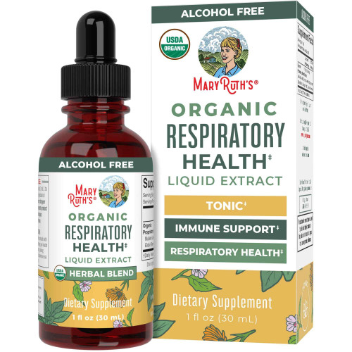 MaryRuth Organics Respiratory Health Drops | 1 Fl Oz