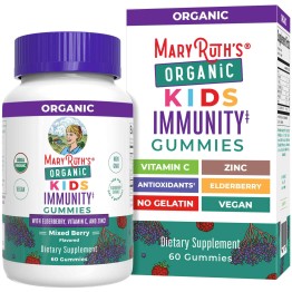 MaryRuth Organics Kids Immune Support Gummies | 60 Count