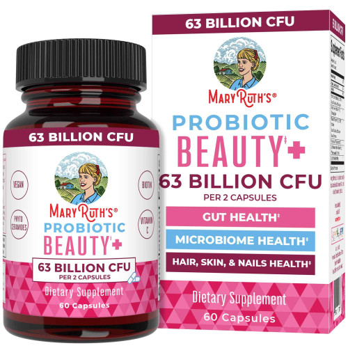 MaryRuth Organics Probiotic Beauty Capsules | 60 Count