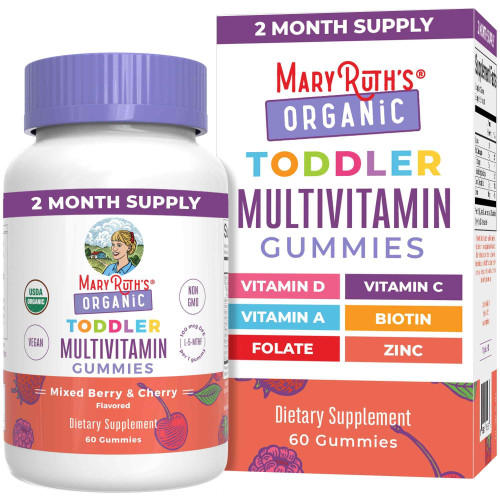 MaryRuth Organics Vitamin Gummies for Kids | 2 Month Supply