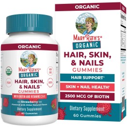 MaryRuth Organics Hair, Skin & Nails Gummies | 60 Count